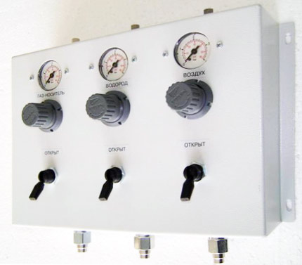 Газовая панель - сервисное устройство для хроматографии